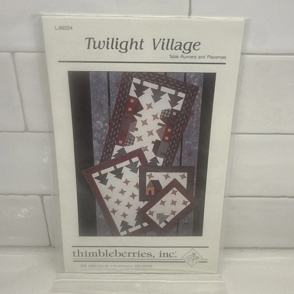 NEW! Lot Of 7 Winter/Christmas Quilting/ Sewing Project Patterns - Fast Shipping